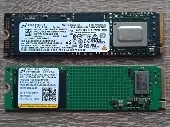 Micron 2450 512GB/ 1TB a 3400 2TB M.2 (PCIe 4.0 4x NVMe - 2