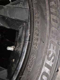 BMW disky 285/45 R21 a zimne pneu - 2