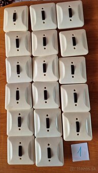 Retro jednovypínače, dvojvypínače - 2