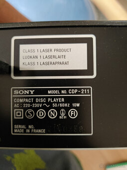 SONY CDP 211 - 2