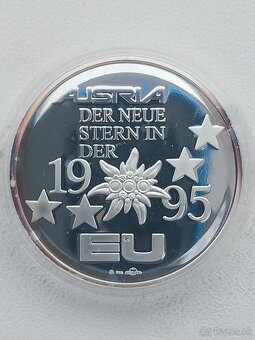 Strieborne mince Rakusko - 2