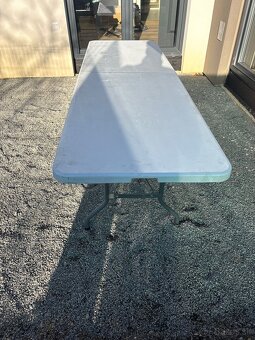 Skladací stôl 240x75 - 2