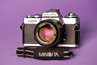 Minolta XD7 Rokkor MD 1:1.4/50mm - 2