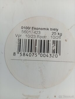 Biela interiérová farba - 2