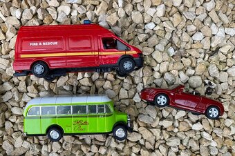Kovove autička 3ks - 2