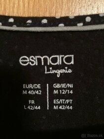 Tehotenské pyžamové tričko zn. Esmara - 2