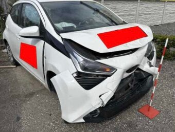 Predám havarovanú Toyota Aygo 999cm 53 kW tok 7/2020 - 2