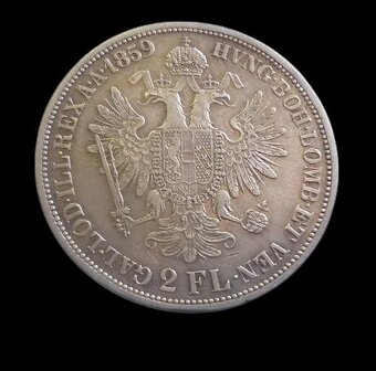 FJI. - Dvouzlatník 1859 A - 2