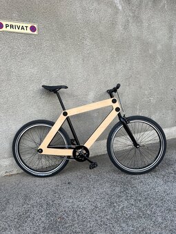 Sandwichbikes - drevený mestský bicykel - 2