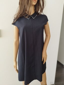 Modré šaty zn. ZARA M/38 - 2