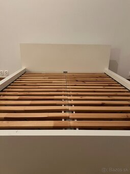 Predám Malm Ikea manželskú postel 160x200 - 2