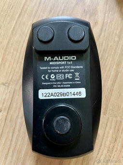 M-Audio Midisport 1x1 + 2x MIDI káble - 2