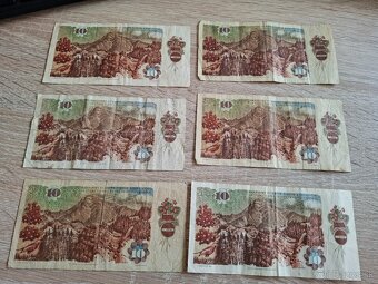 Staré československé bankovky 10kčs - 2