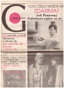 Predaj časopisu z r. 1992 - 2