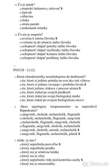 Akadémia policajného zboru Bratislava- vedomostný test - 2