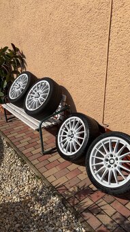 Disky biele r18 5/112 - 2