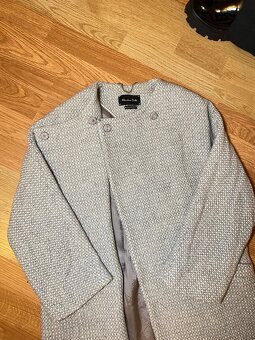 Massimo Dutti sivý kabát – štýlový & takmer nový - 2