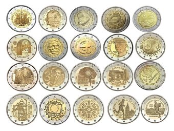 💎 Top sada 2 € mincí SR 2009–2025 – Hodnota rastie v čase - 2