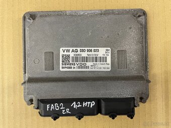 škoda fabia airbag motorček zamok radio budiky packy - 2