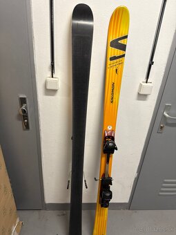 Predám Ski alpy Salomon 170 cm + lyžiarky Scarpa veľkosť 8/9 - 2