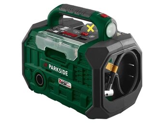 Predám Parkside aku kompresor a pumpa 20V - 2