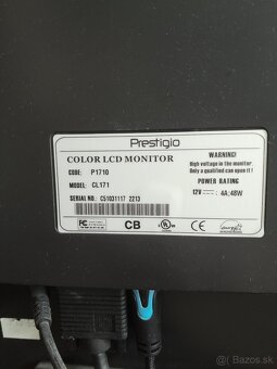 Predám monitor Prestigio P1710 - 2