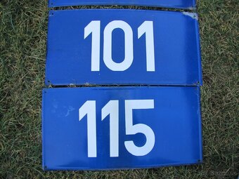 Staré smaltované tabule - 2