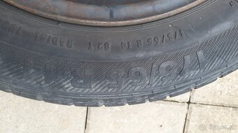 Lacno Predám 4ks pneumatiky na diskoch 175/65 R14 - 2