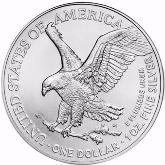 Na predaj: 1 Oz strieborná minca American Silver Eagle - 2