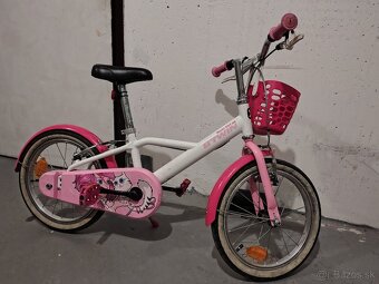 Dievčenský bicykel Btwin 16 palcový - 2
