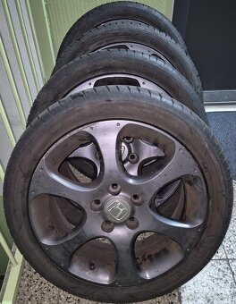 Disky Honda R17 + letne gumy - 2