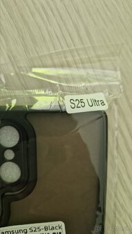 Kryt na Samsung Galaxy S25 Ultra - Cierny - 2