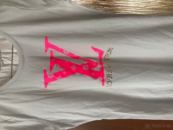 LOUIS VUITTON white damske tricko M/L - 2