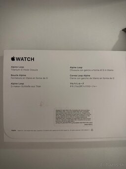 Predám Green alpine loop náramok na Apple watch 49mm - 2