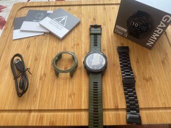Garmin Fenix 7x Sapphire Solar Titanium - 2