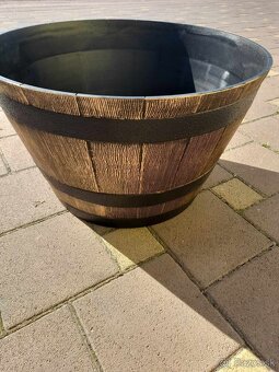 Kvetinace imitacia dreva - 2