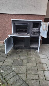 Sporák na drevo - 2