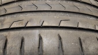 Predám 1ks jazdená letná 225/45r17-91Y Continental - 2