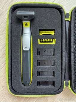 Predám Philips Oneblade + puzdro a nadstavce - 2