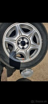 Hhliníkove disky R15 4x100 ET50 - 2