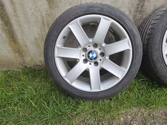 BMW r17 hliníkové disky +pneu 225/45 r17 - 2