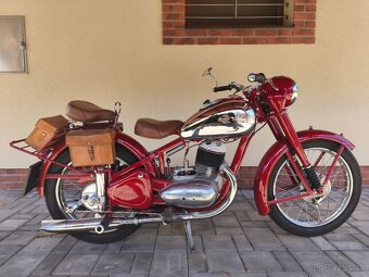 Predám Jawa Perak 250ccm r.1950 s TP - 2
