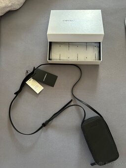 Emporio Armani crossbody kožená / phone case - 2