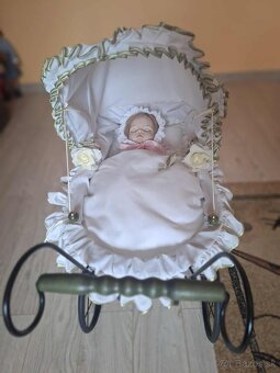 Kočík s porcelánovou bábikou - 2