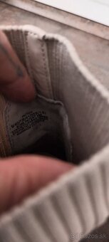 Kremove leskle cizmy velkost 39 Steve Madden - 2