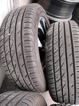 ☀️4ks alu disky orig. Nissan 5x114,3 R18 zanovne pneu 7mm - 2