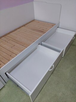 Rozťahovacia posteľ 90x200 na 180x200 - 2