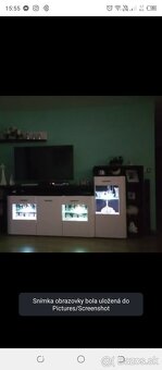 Obývacia stena + stolík - vysoký lesk - 2