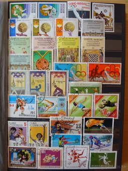 Pekná zbierka známok ŠPORT 1 - 2