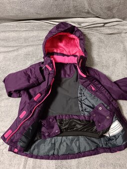 Zimná bunda dievčenska Crivit 122 7 rokov - 2